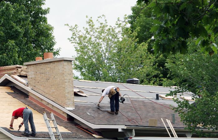 Roof tile repairs